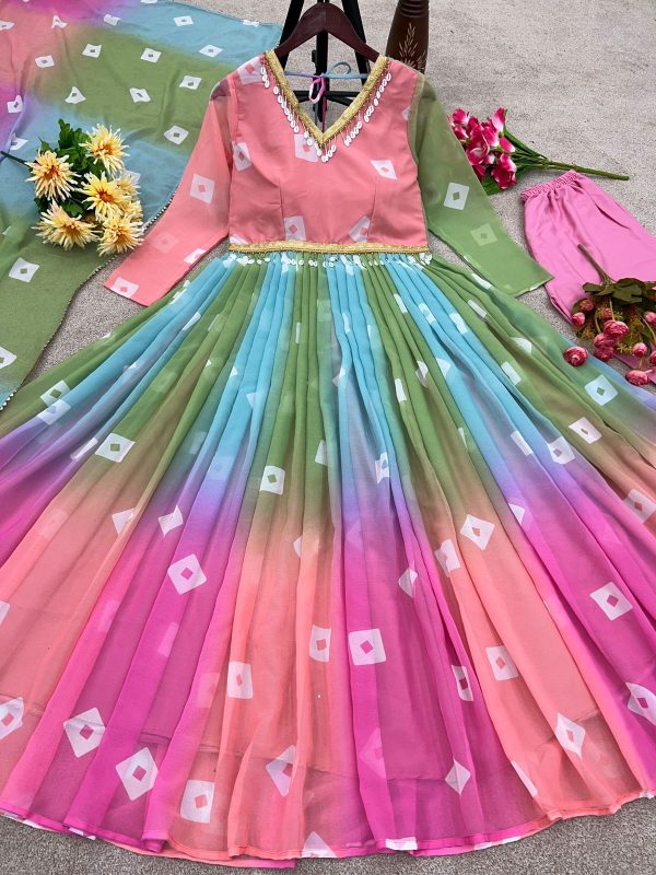 SHREE HARI NSR 673 DESIGNER GOWN MANUFACTURER