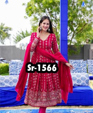 SHREE HARI SR 1566 DESIGNER GOWN WHOLESALE