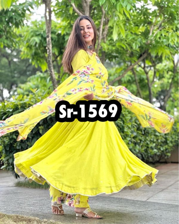 SHREE HARI SR 1569 DESIGNER GOWN MANUFACTURER