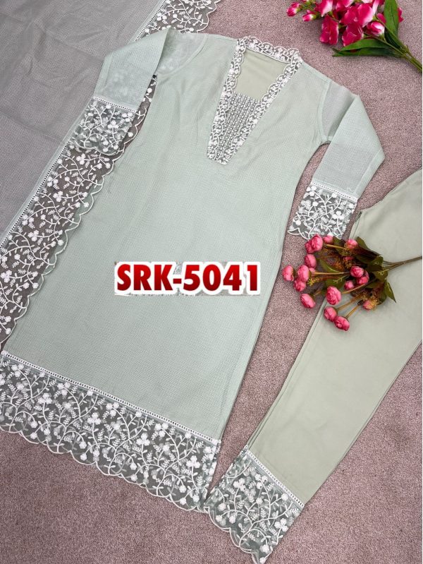 SHREE HARI SRK 5041 C DESIGNER SUITS WHOLESALE