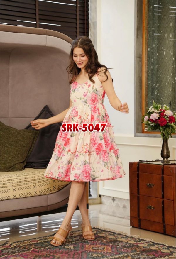 SHREE HARI SRK 5047 DESIGNER FROCK WHOLESALE