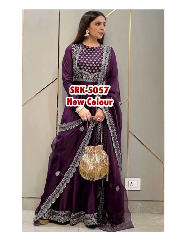 SHREE HARI SRK 5057 C DESIGNER GOWN WHOLESALE