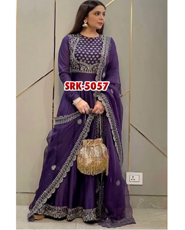 SHREE HARI SRK 5057 DESIGNER GOWN WHOLESALE