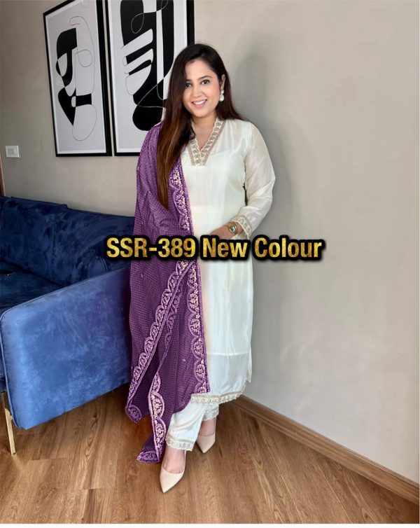 SHREE HARI SSR 389 DESIGNER SUITS WHOLESALE