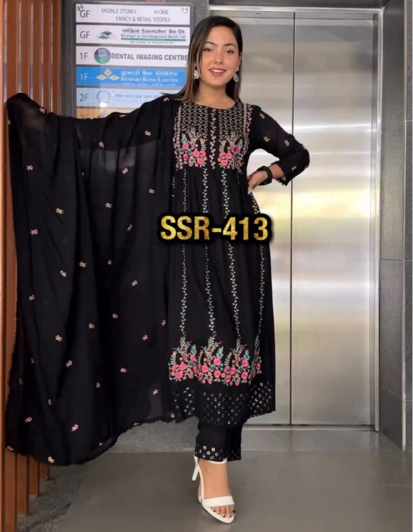 SHREE HARI SSR 413 DESIGNER GOWN WHOLESALE