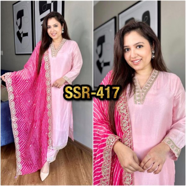 SHREE HARI SSR 417 DESIGNER SUITS WHOLESALE