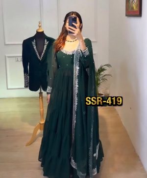 SHREE HARI SSR 419 D DESIGNER GOWN WHOLESALE