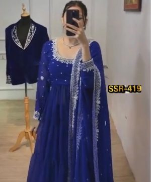 SHREE HARI SSR 419 E DESIGNER GOWN WHOLESALE