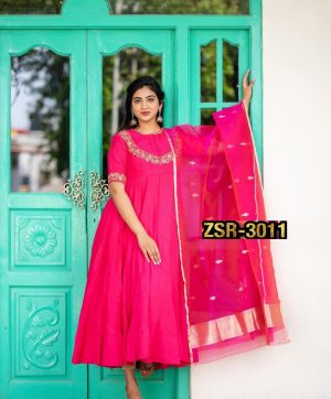 SHREE HARI ZSR 3011 A DESIGNER SUITS WHOLESALE