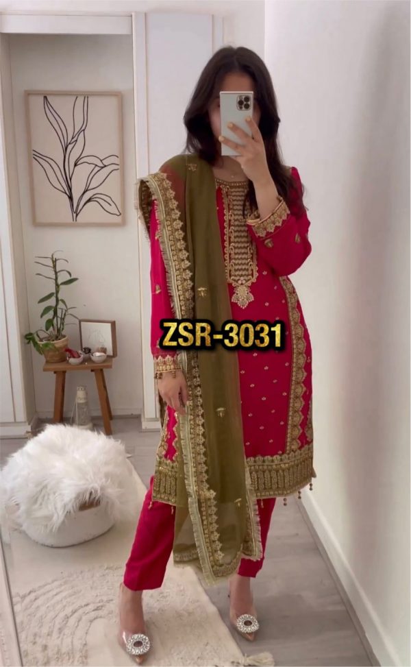 SHREE HARI ZSR 3031 DESIGNER SUITS WHOLESALE