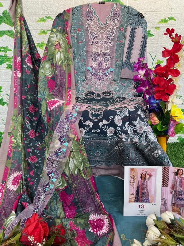 TAJ CREATIONS 152 FIRDOUS BLISS PAKISTANI SUITS