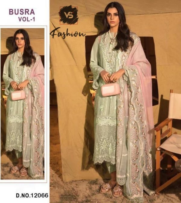 VS FASHION 12066 BUSRA VOL 1 PAKISTANI SUITS