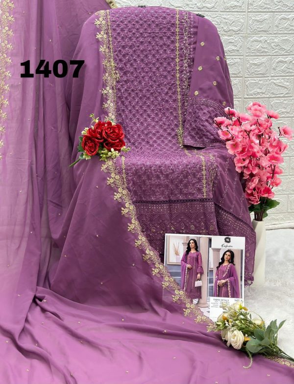 VS FASHION 1407 A TO H SALWAR SUITS WHOLESALE