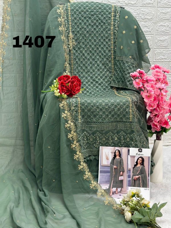 VS FASHION 1407 A TO H SALWAR SUITS WHOLESALE