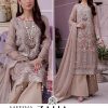 ZAHA 10154 TO 10157 AAEESHA VOL 3 SALWAR SUITS