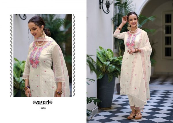 ZAVERI 1175 TO 1178 ELIZA DESIGNER SUITS