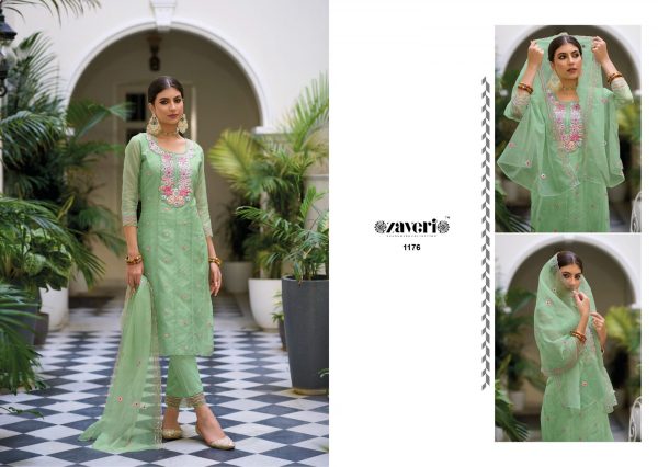 ZAVERI 1175 TO 1178 ELIZA DESIGNER SUITS