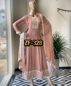 ZEEL FASHION ZF 328 DESIGNER SUITS WHOLESALE