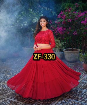 ZEEL FASHION ZF 330 DESIGNER GOWN WHOLESALE