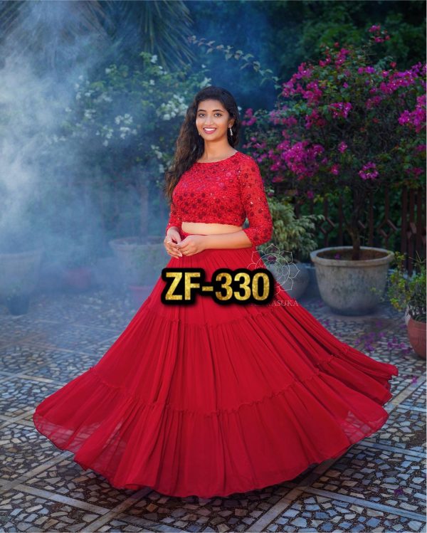 ZEEL FASHION ZF 330 DESIGNER GOWN WHOLESALE