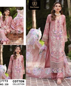 ZIAAZ DESIGNS 339 SALWAR SUITS COLLECTION