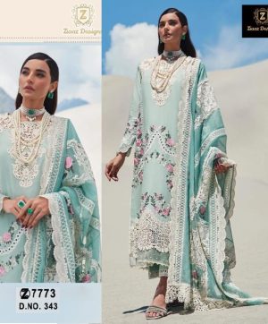 ZIAAZ DESIGNS 343 PAKISTANI SUITS IN INDIA