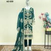 AAROHI DESIGNER AD 009 A DESIGNER SUITS WHOLESALE