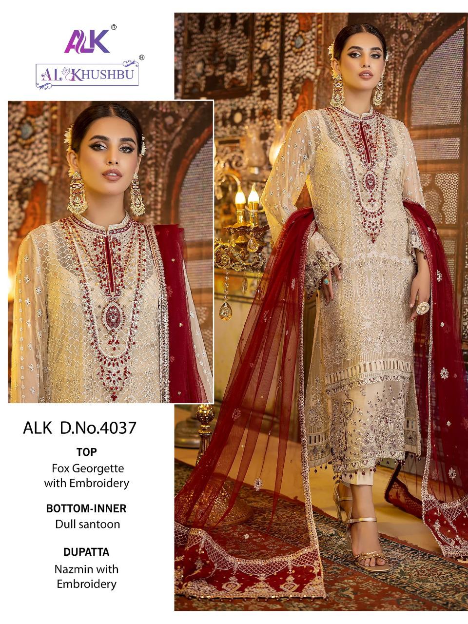 AL KHUSHBU ALK 4037 SALWAR SUITS WHOLESALE