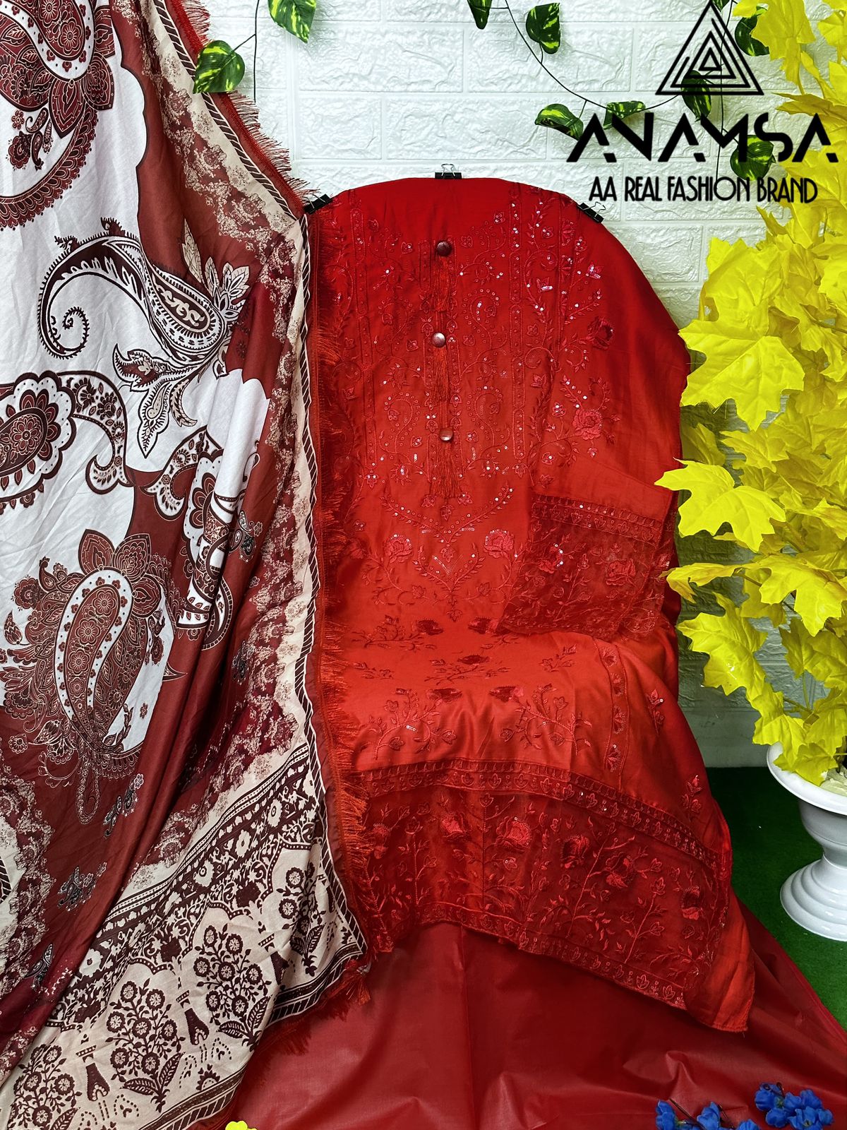 ANAMSA 233 PAKISTANI SUITS MANUFACTURER