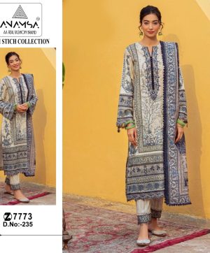 ANAMSA 235 SALWAR SUITS MANUFACTURER