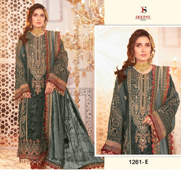 DEEPSY SUITS 1261 E PAKISTANI SUITS IN INDIA