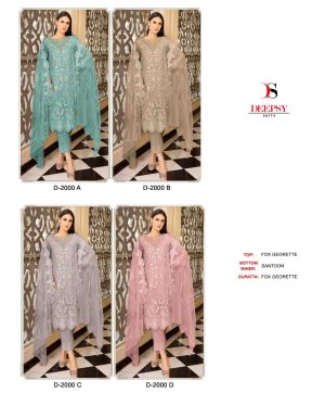 DEEPSY SUITS D 2000 A TO D SALWAR SUITS IN INDIA