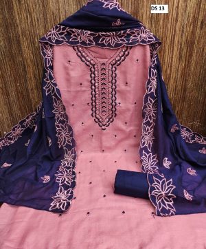 DESIGNER SUITS DS 13 COLOURS SALWAR SUITS MATERIALS