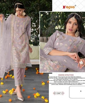 FEPIC C 1347 C ROSEMEEN PAKISTANI SUITS