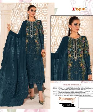 FEPIC C 1528 B ROSEMEEN PAKISTANI SUITS IN INDIA