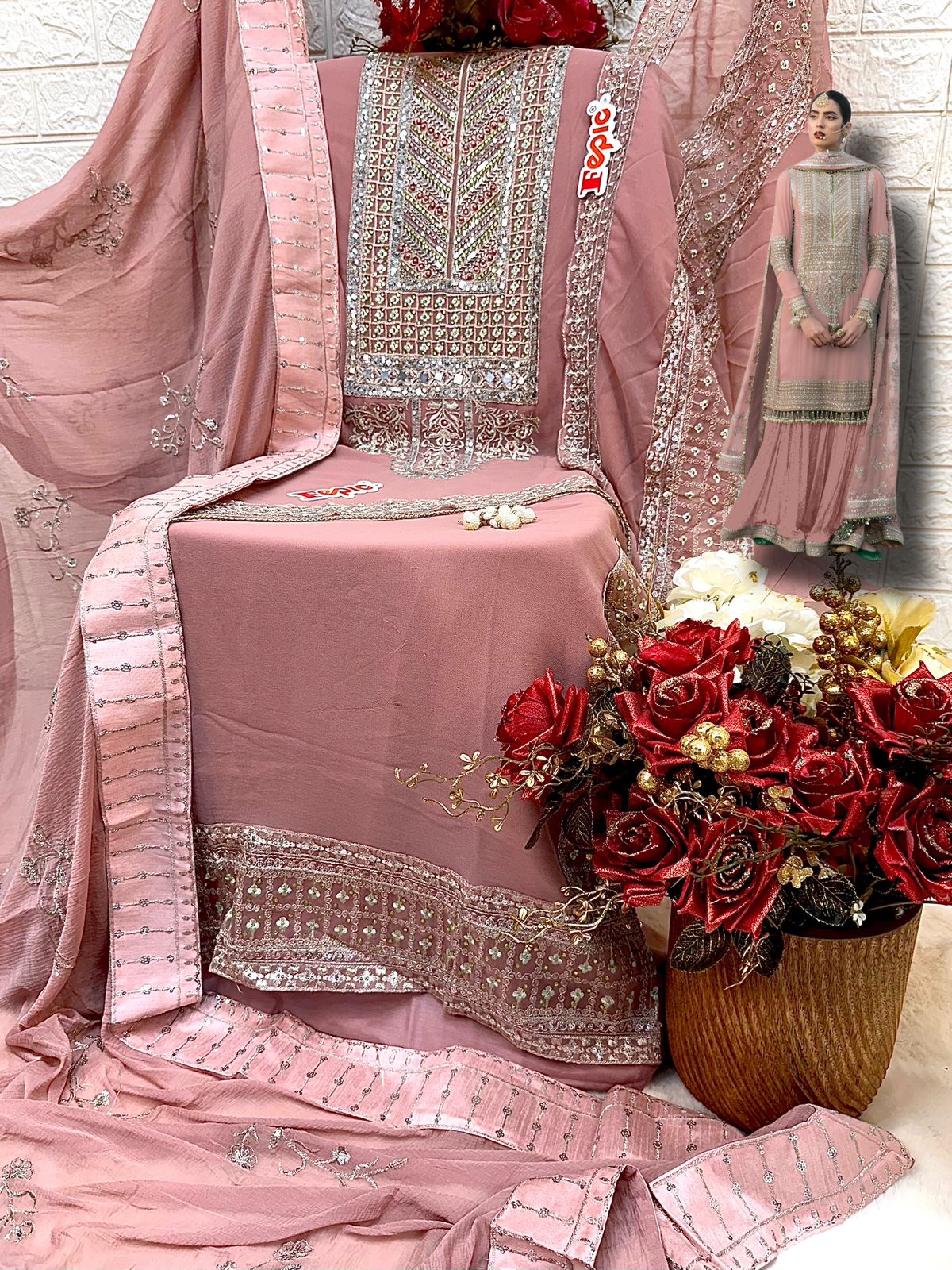 FEPIC D 5250 ROSEMEEN A TO D SALWAR SUITS