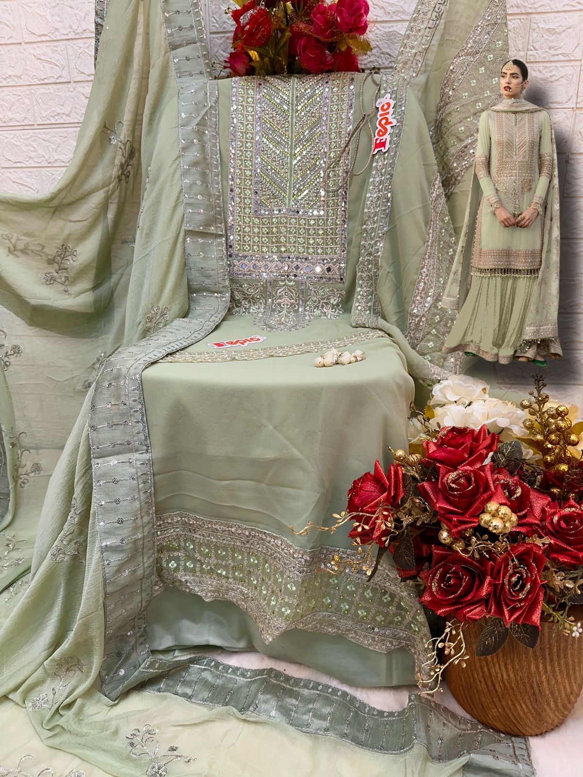 FEPIC D 5250 ROSEMEEN A TO D SALWAR SUITS