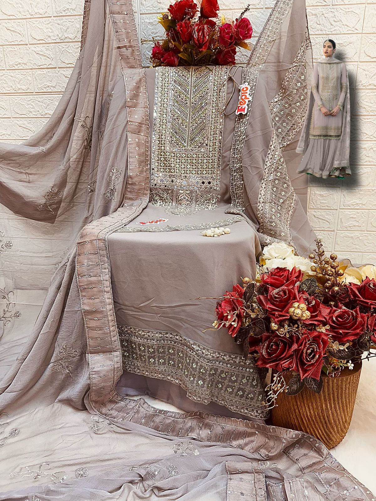 FEPIC D 5250 ROSEMEEN A TO D SALWAR SUITS