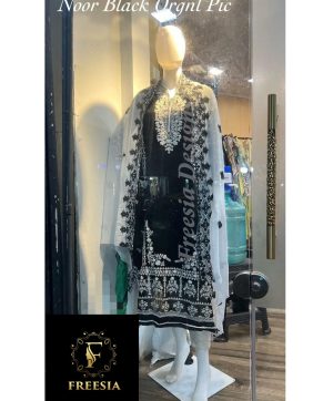 FREESIA DESIGNS NOOR BLACK SALWAR SUITS