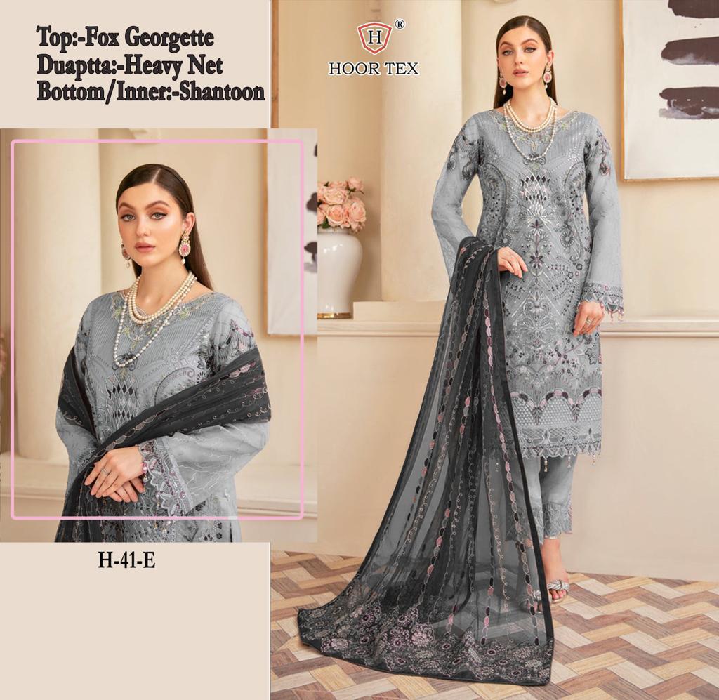 HOOR TEX H 41 E SALWAR SUITS WHOLESALE