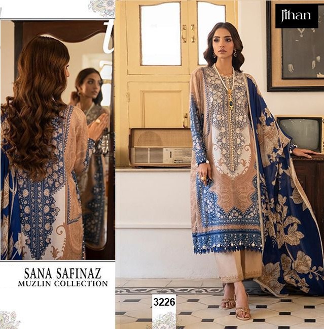 JIHAN 3226 SANA SAFINAZ PAKISTANI SUITS