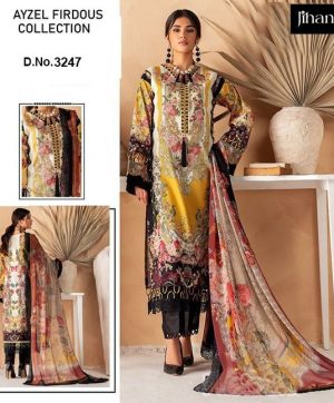 JIHAN 3247 AYZEL FIRDOUS PAKISTANI SUITS