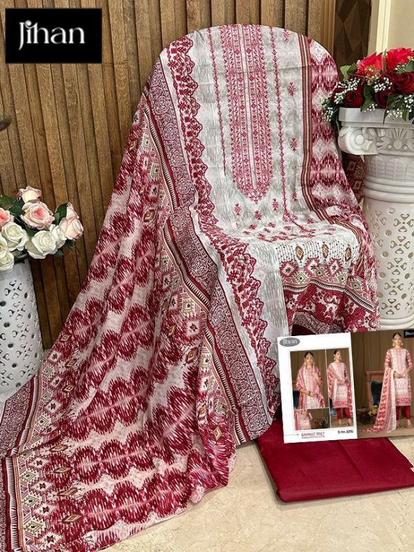 JIHAN 3250 PAKISTANI SUITS WHOLESALE