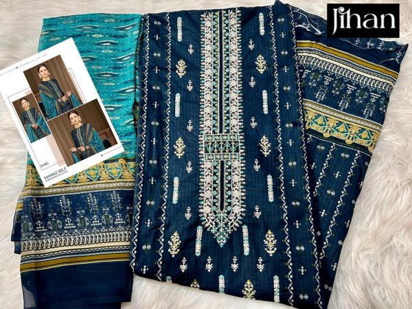 JIHAN 3306 PAKISTANI SUITS WHOLESALE