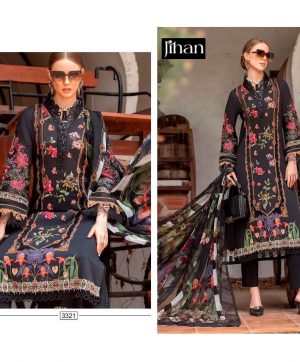 JIHAN 3321 PAKISTANI SUITS WHOLESALE