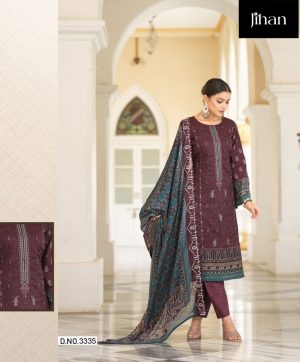 JIHAN 3335 PAKISTANI SUITS MANUFACTURER