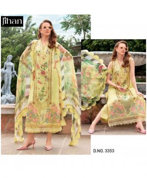 JIHAN 3353 PAKISTANI SUITS WHOLESALE