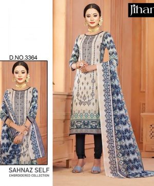 JIHAN 3364 PAKISTANI SUITS WHOLESALE