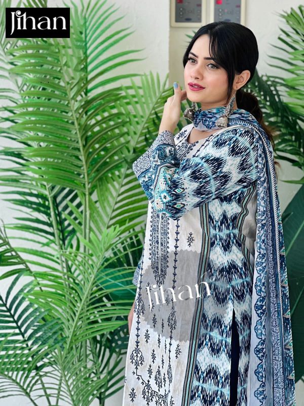 JIHAN 3364 PAKISTANI SUITS WHOLESALE