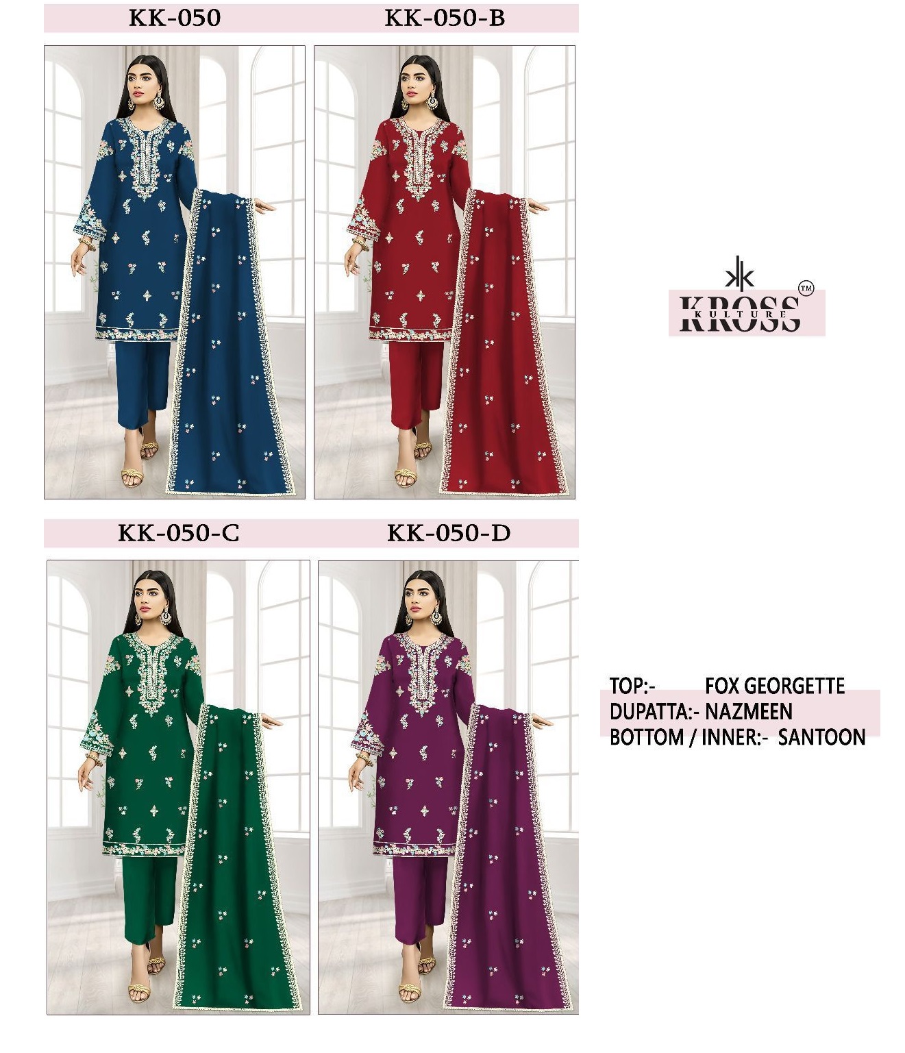 KROSS KULTURE KK 050 SERIES PAKISTANI SUITS